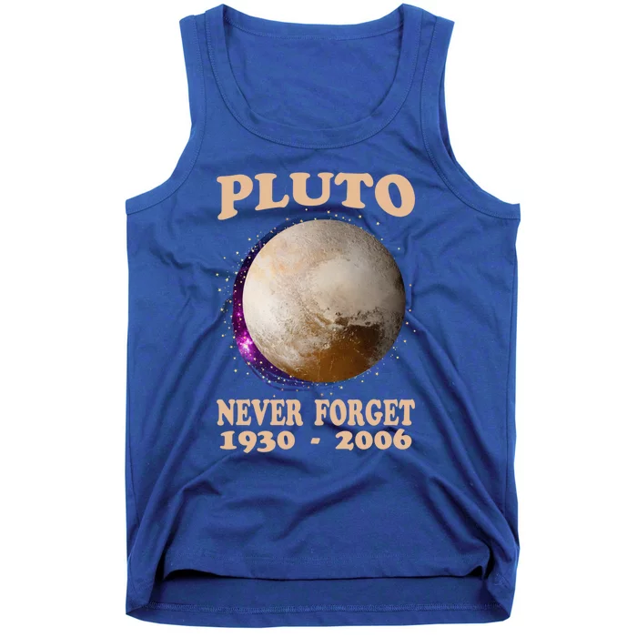 Pluto Never Forget 1930gift2006 Great Gift Tank Top