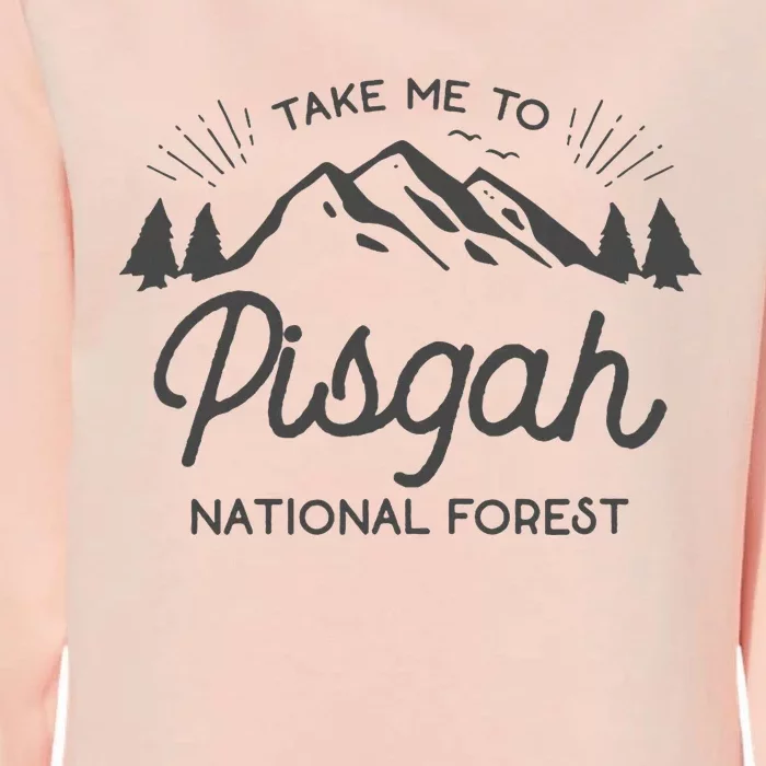 Pisgah National Forest Park North Carolina Womens California Wash Sweatshirt