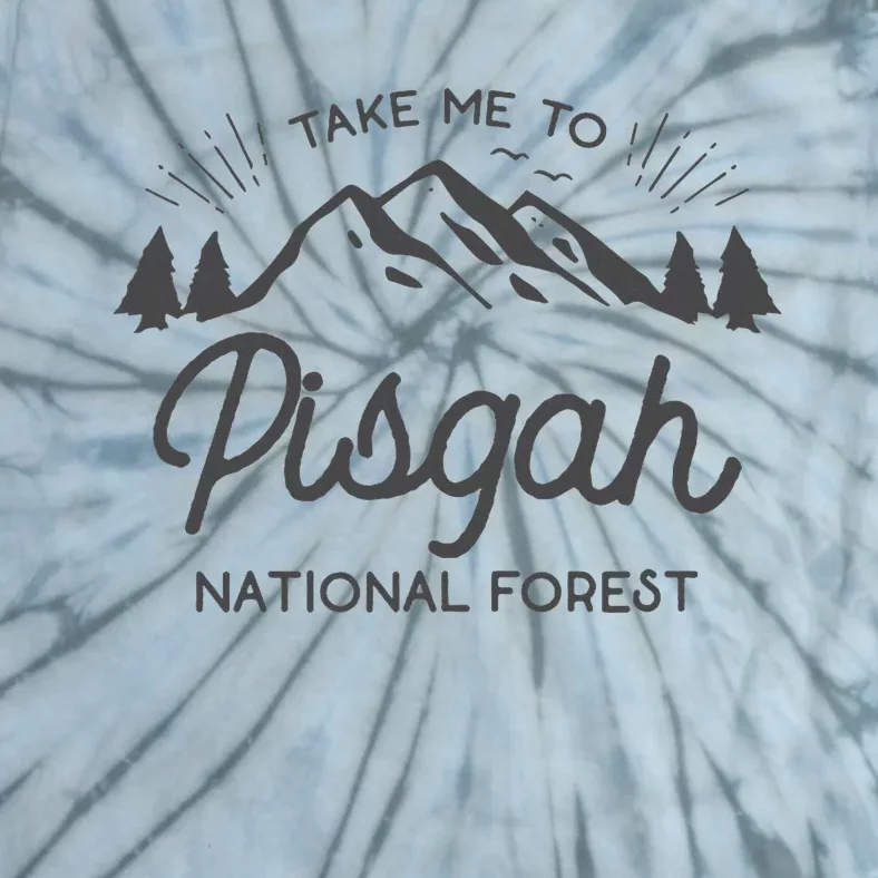 Pisgah National Forest Park North Carolina Tie-Dye T-Shirt