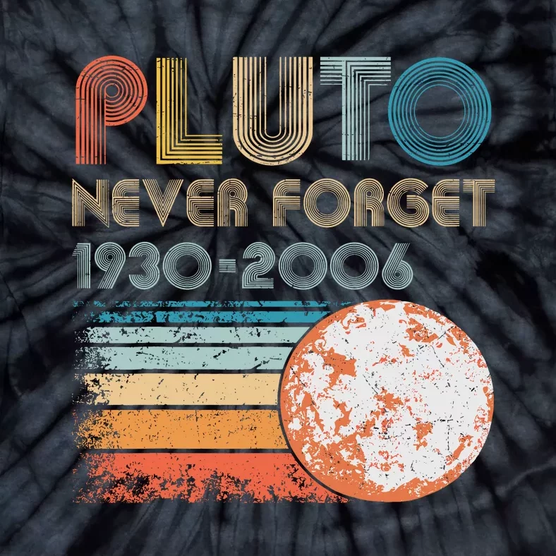 Pluto Never Forget Tie-Dye T-Shirt