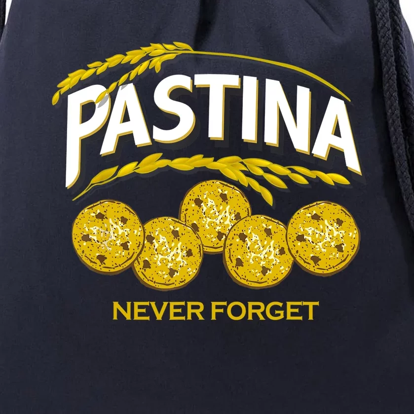 Pastina Never Forget Funny Food Lover Drawstring Bag