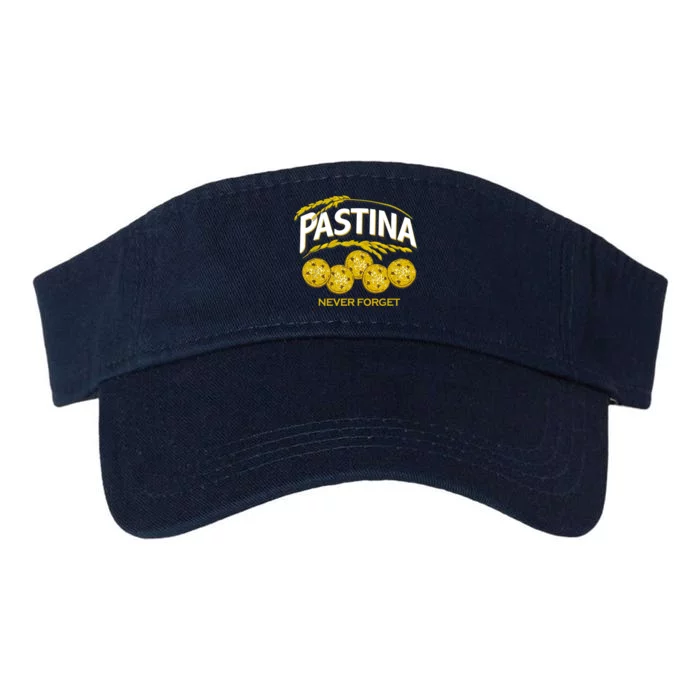 Pastina Never Forget Funny Food Lover Valucap Bio-Washed Visor