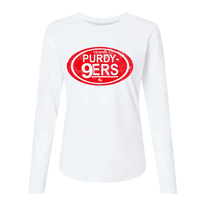 Purdy Niners Funny San Francisco Football Womens Cotton Relaxed Long Sleeve T-Shirt