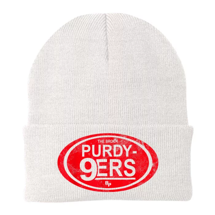 Purdy Niners Funny San Francisco Football Knit Cap Winter Beanie