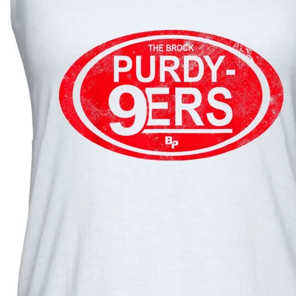 Purdy Niners Funny San Francisco Football Ladies Essential Flowy Tank