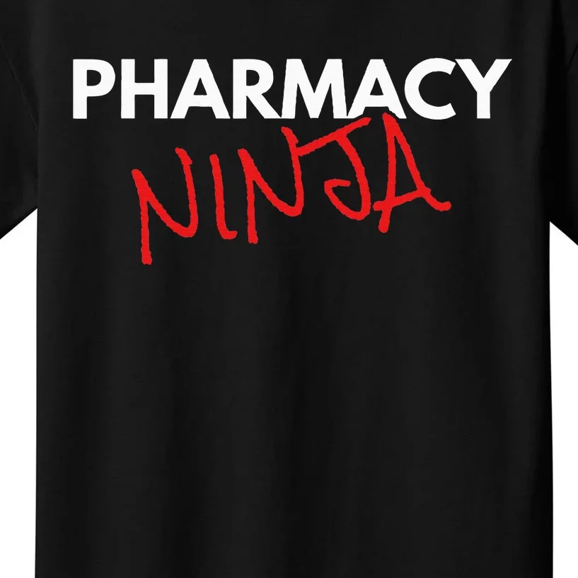 Pharmacy Ninja Fun Pharmacist Kids T-Shirt