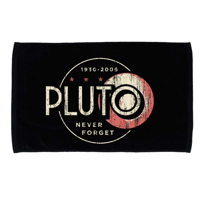 Pluto Never Forget Funny Pluto Pluto Lover Pluto Microfiber Hand Towel