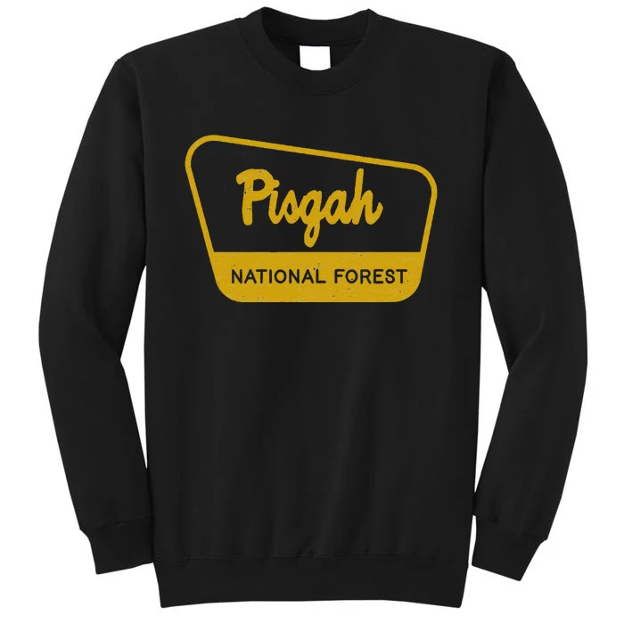 Pisgah National Forest Vintage Inspired Sign Graphic Sweatshirt