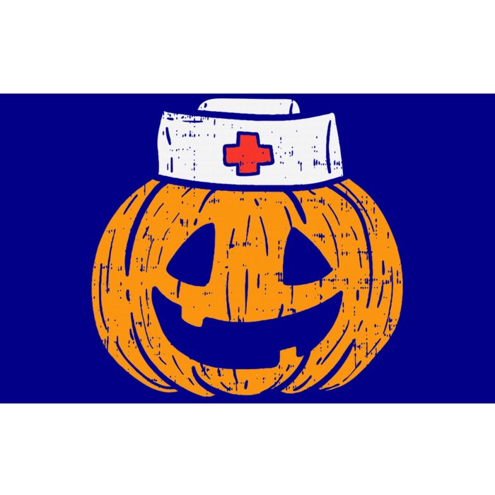 Pumpkin Nurse Funny Scary Halloween Costume RN CNA ICU Bumper Sticker