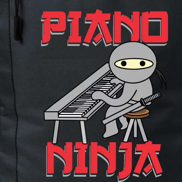 Piano Ninja Funny Keyboard Player Pianist Gift Daily Commute Backpack