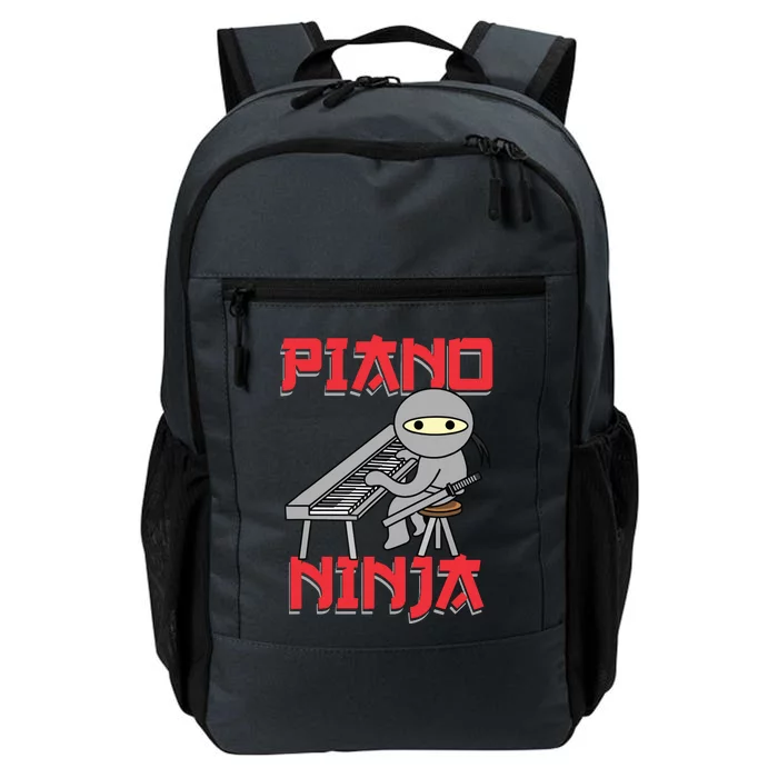 Piano Ninja Funny Keyboard Player Pianist Gift Daily Commute Backpack