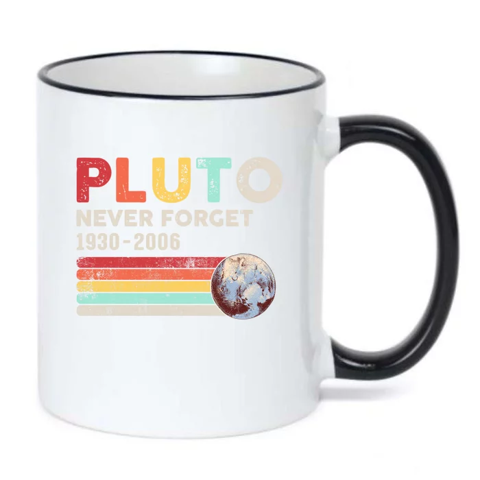 Pluto Never Forget 1930 Funny Gift 2006 Funny Gift Black Color Changing Mug