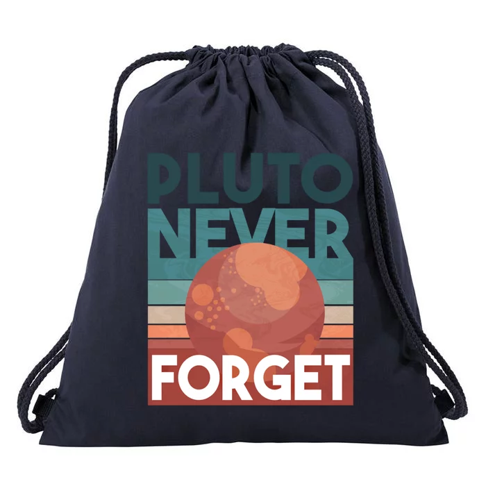 Pluto Never Forget Gift Drawstring Bag