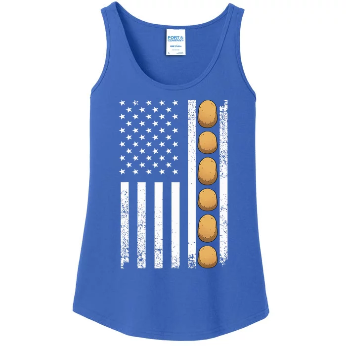 Potato Novelty For Gag Potato Lover Ladies Essential Tank