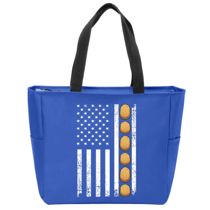 Potato Novelty For Gag Potato Lover Zip Tote Bag