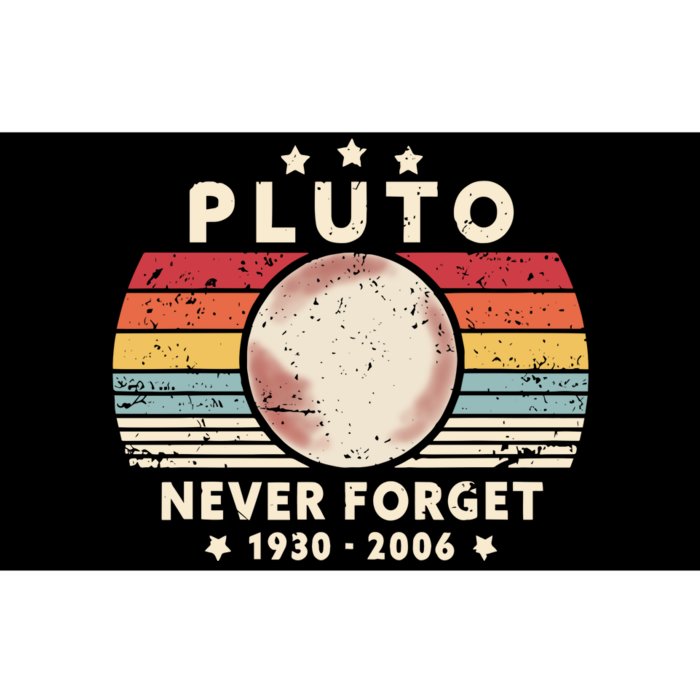 Pluto Never Forget 1930 2006 Bumper Sticker