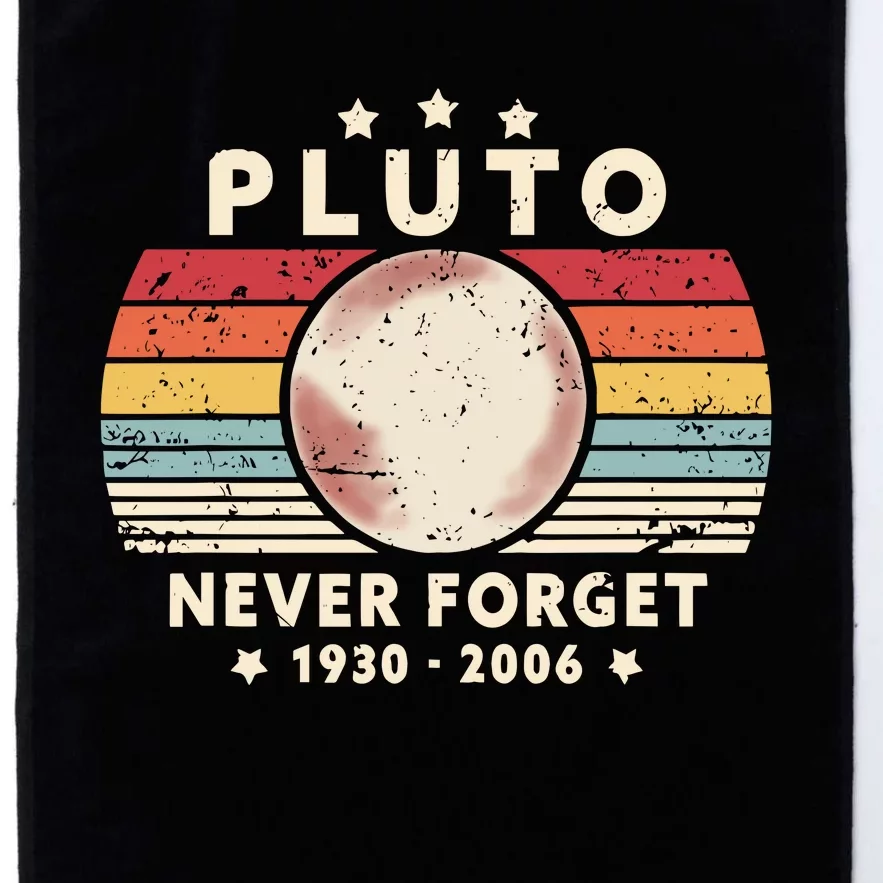 Pluto Never Forget 1930 2006 Platinum Collection Golf Towel