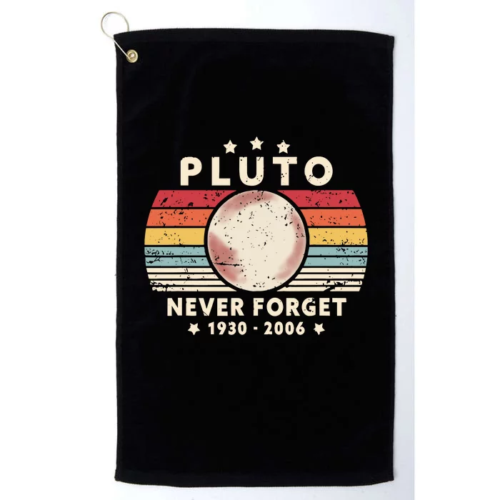 Pluto Never Forget 1930 2006 Platinum Collection Golf Towel