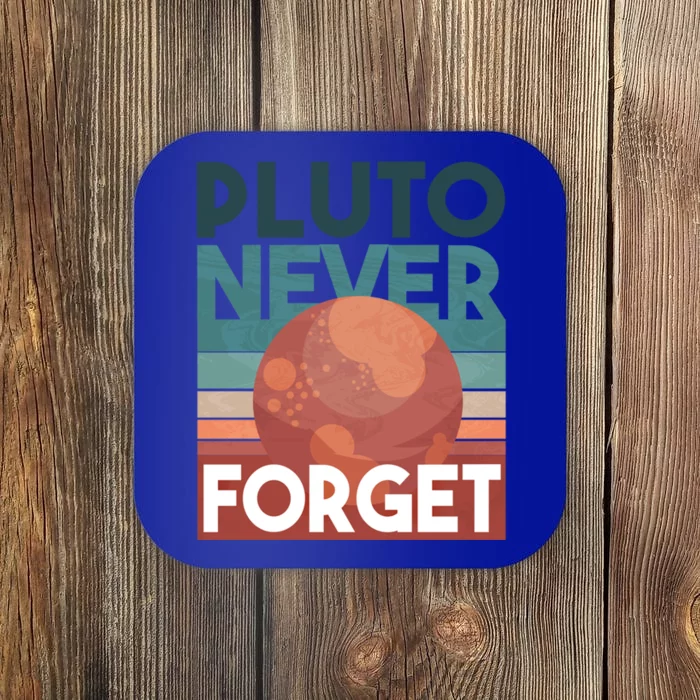 Pluto Never Forget Gift Astrology Gift Coaster