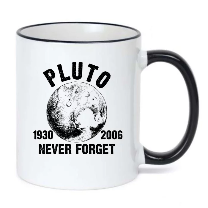 Pluto Never Forget 1930/2006 Black Color Changing Mug