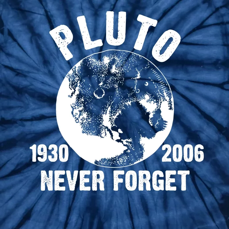 Pluto Never Forget 1930/2006 Tie-Dye T-Shirt