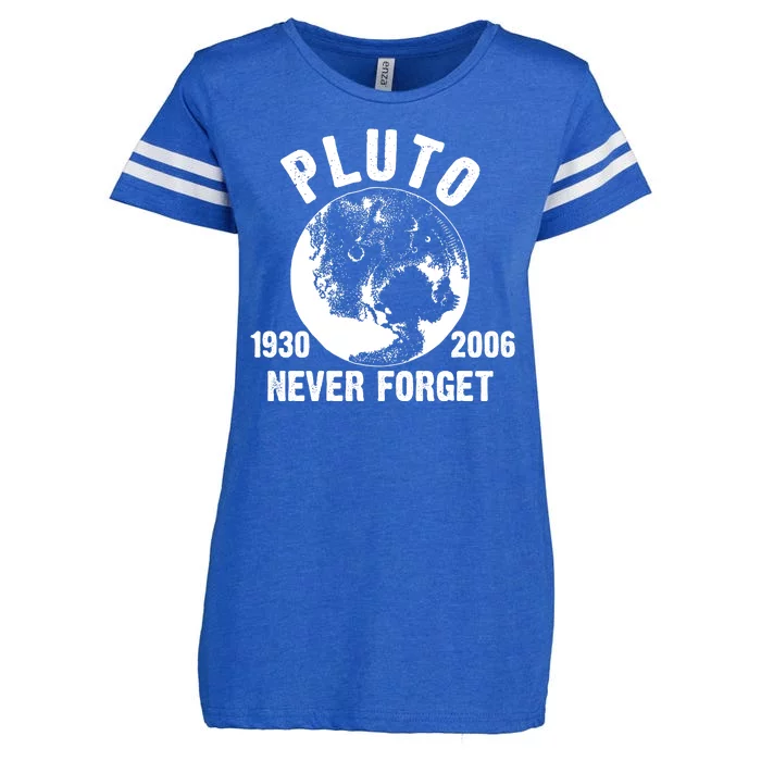 Pluto Never Forget 1930/2006 Enza Ladies Jersey Football T-Shirt