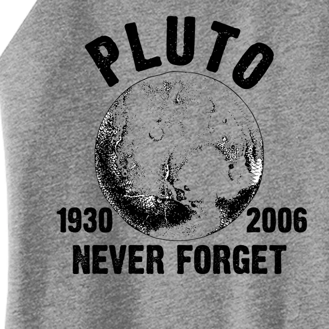 Pluto Never Forget 1930/2006 Women’s Perfect Tri Rocker Tank