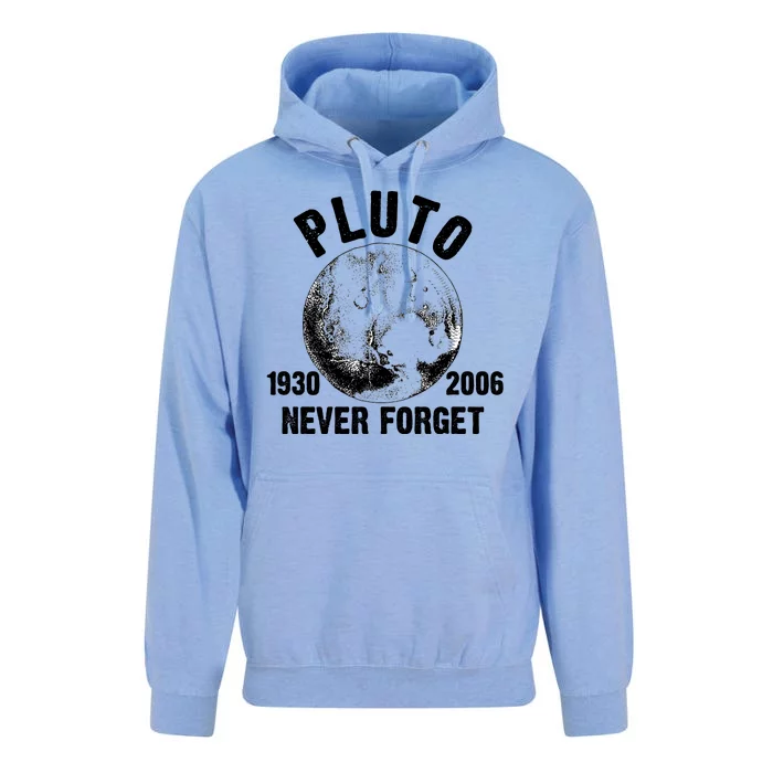 Pluto Never Forget 1930/2006 Unisex Surf Hoodie