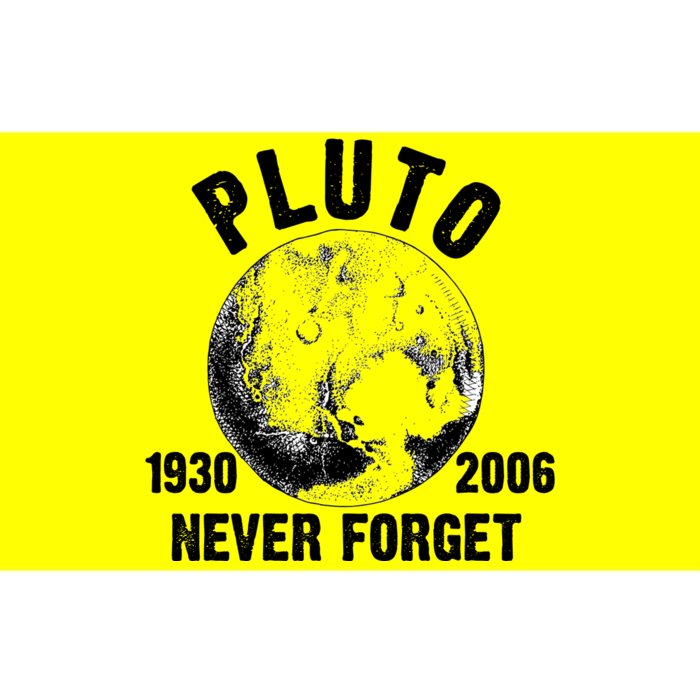 Pluto Never Forget 1930/2006 Bumper Sticker