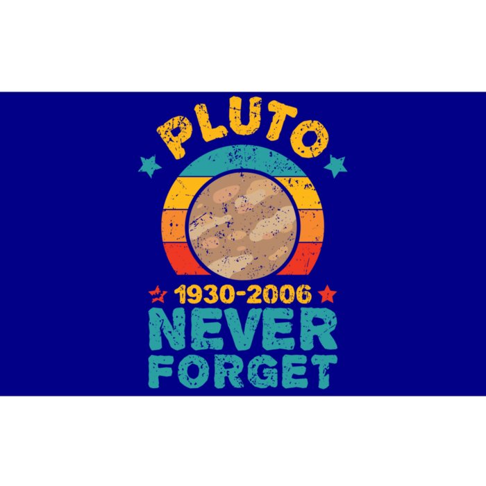 Pluto Never Forget Remember 1930 2006 Vintage Gift Bumper Sticker