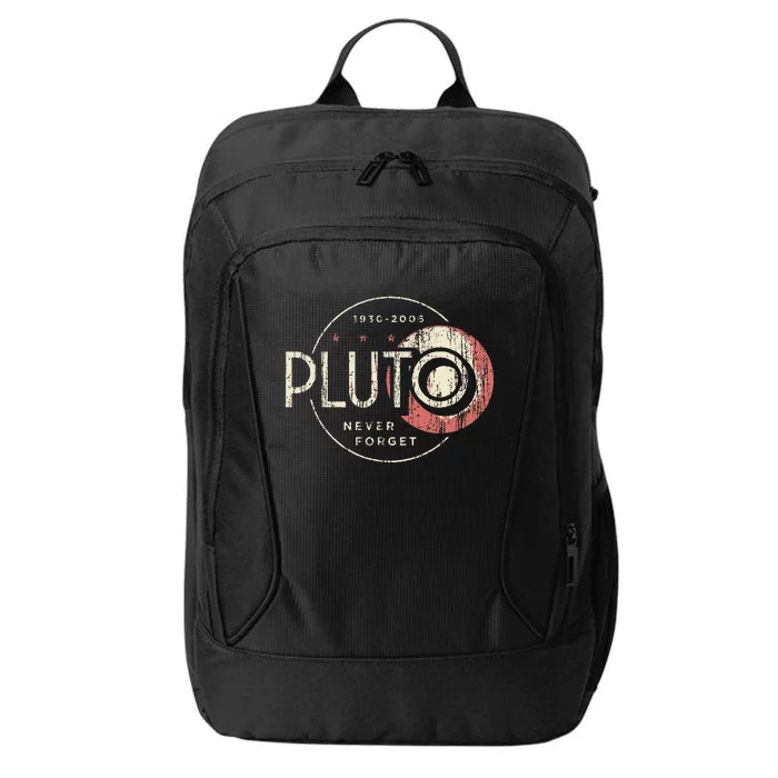 Pluto Never Forget Funny Pluto Pluto Lover Pluto City Backpack