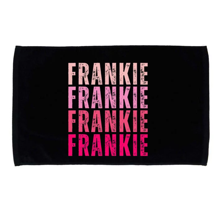 Personalized Name Frankie I Love Frankie Microfiber Hand Towel