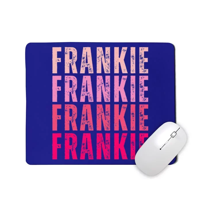 Personalized Name Frankie I Love Frankie Mousepad