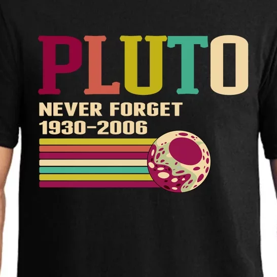 Pluto Never Forget 19302006 Solar System Planet Pajama Set