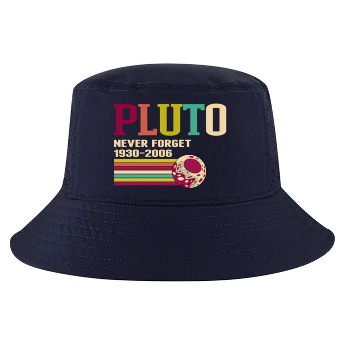 Pluto Never Forget 19302006 Solar System Planet Cool Comfort Performance Bucket Hat