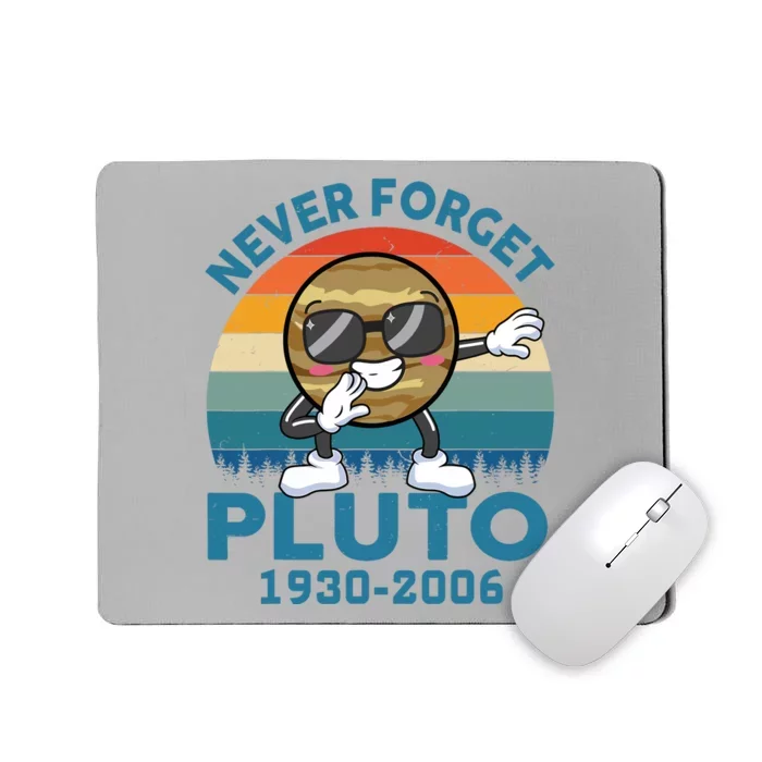 Pluto Never Forget 1930 2006 Space Science Teacher Mousepad