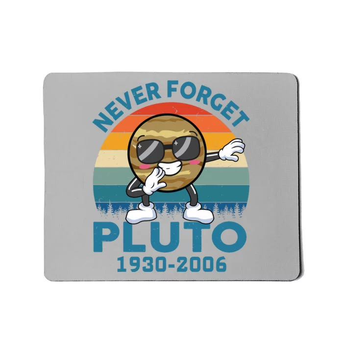 Pluto Never Forget 1930 2006 Space Science Teacher Mousepad