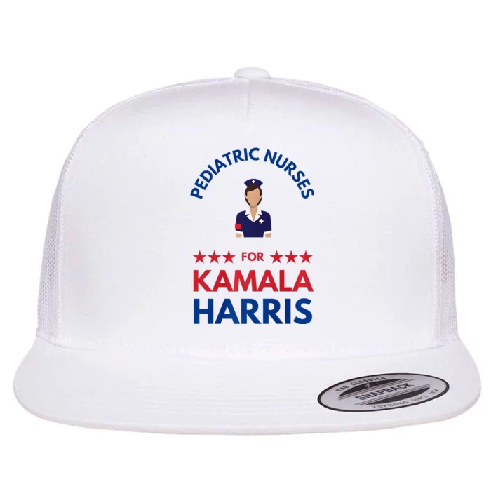 Pediatric Nurses For Kamala Harris Walz 2024 IM With Her Premium Flat Bill Trucker Hat