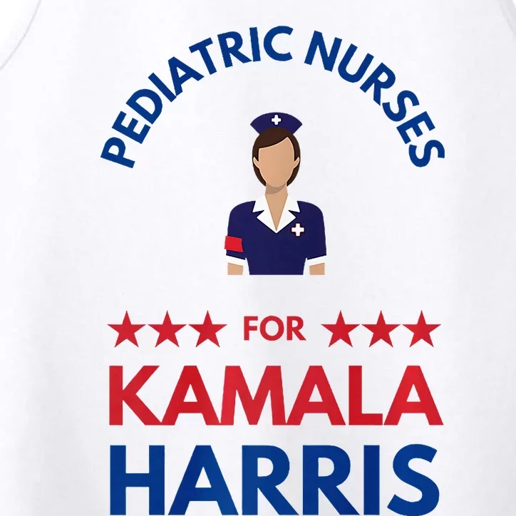 Pediatric Nurses For Kamala Harris Walz 2024 IM With Her Premium Performance Tank