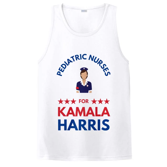 Pediatric Nurses For Kamala Harris Walz 2024 IM With Her Premium Performance Tank