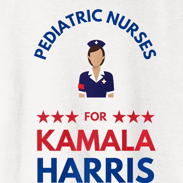 Pediatric Nurses For Kamala Harris Walz 2024 IM With Her Premium Women's Crop Top Tee