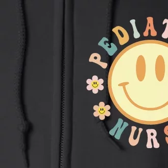 Pediatric Nurse Future Nurse Nursing School Nurse Life Full Zip Hoodie