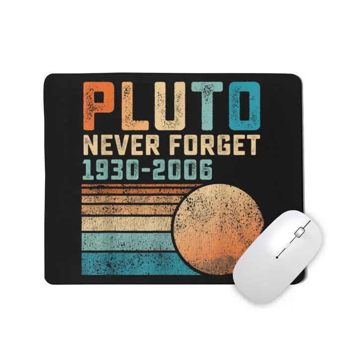 Pluto Never Forget Mousepad