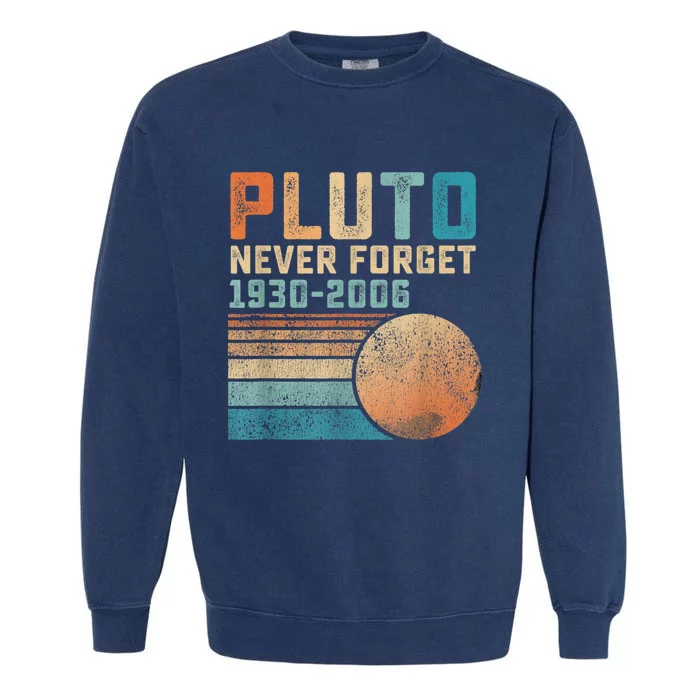 Pluto Never Forget Garment-Dyed Sweatshirt