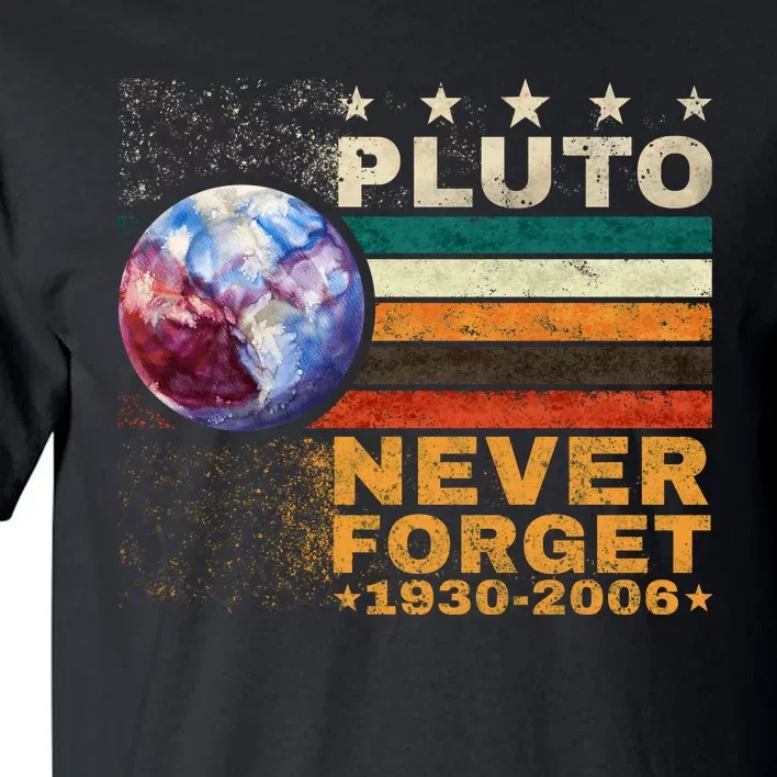 PLUTO NEVER FORGET Tall T-Shirt