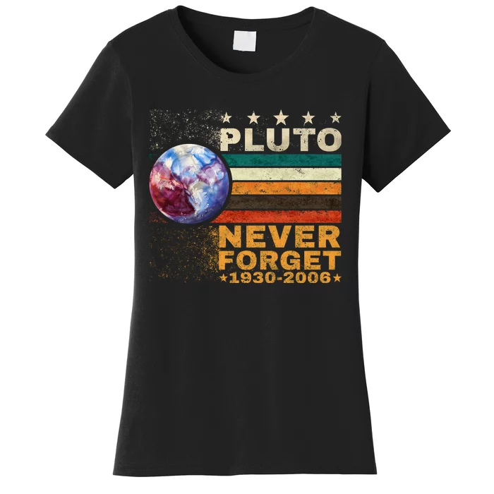 PLUTO NEVER FORGET Women's T-Shirt