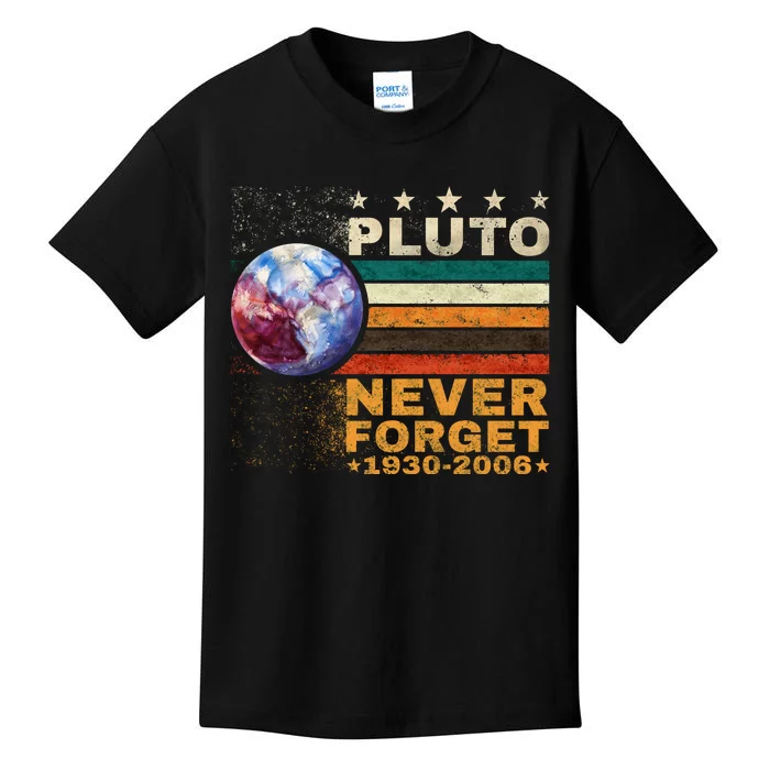 PLUTO NEVER FORGET Kids T-Shirt