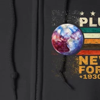 PLUTO NEVER FORGET Full Zip Hoodie