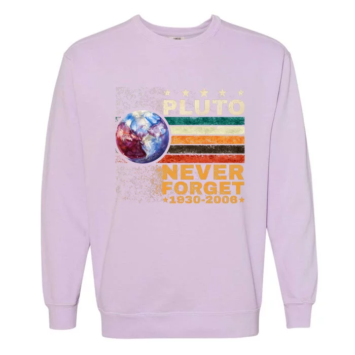 PLUTO NEVER FORGET Garment-Dyed Sweatshirt