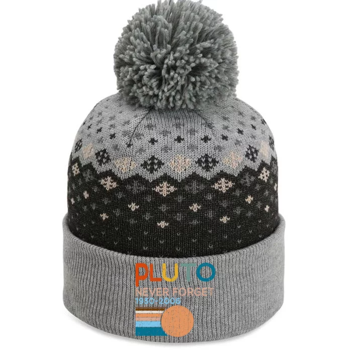 Pluto Never Forget 1930 2006 The Baniff Cuffed Pom Beanie